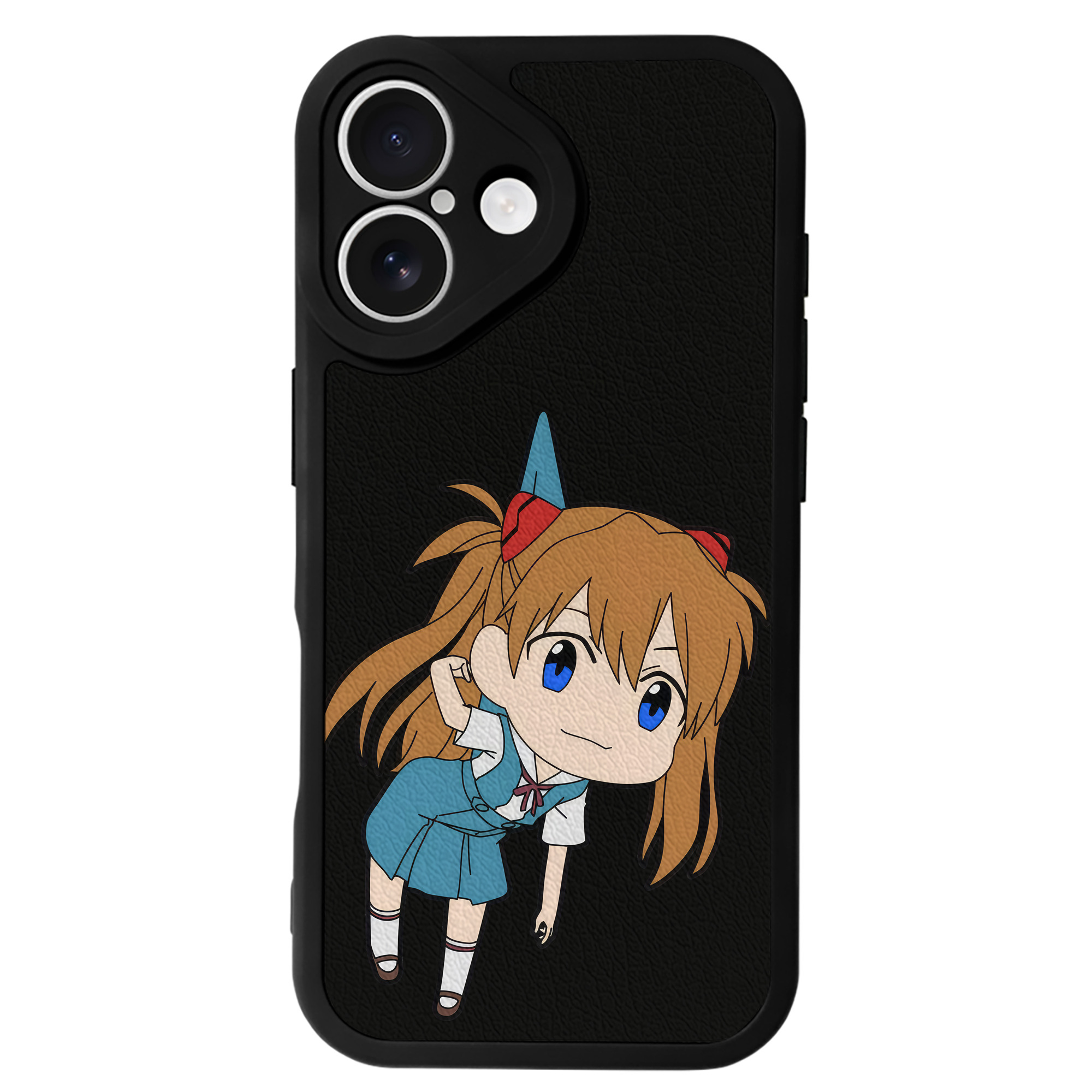 （画像用） EVA 新世紀エヴァンゲリオン 【iPhone 16シリーズ対応】シリコンスマホケース（レザー調） 材質：シリコン